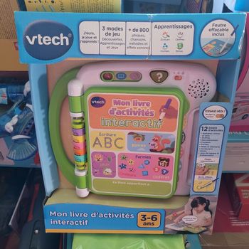 Mon livre d'activité interactif vtech neuf