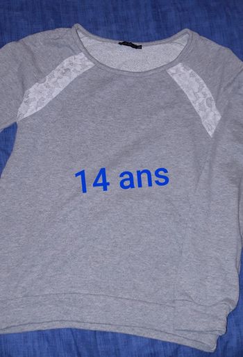 Sweat pull 14 ans fille