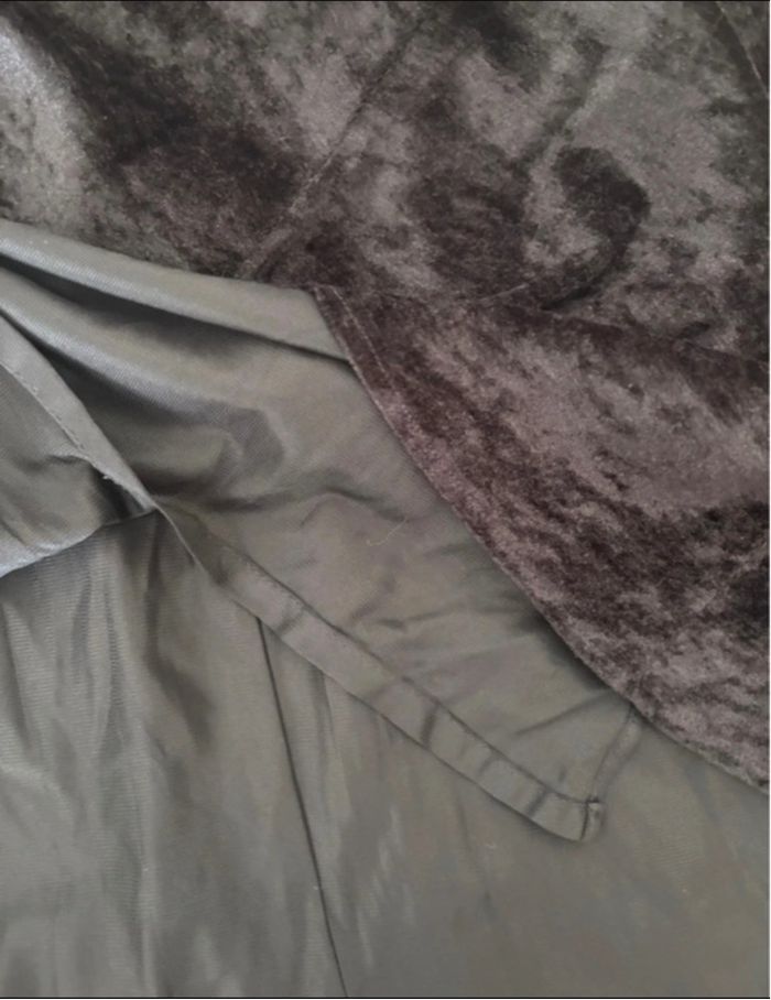 Jupe longue velours noir - photo numéro 2