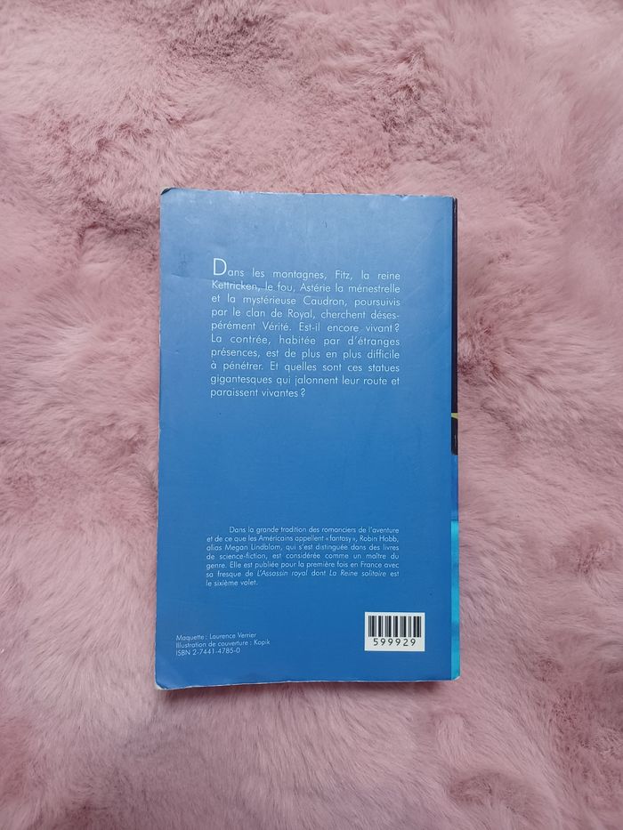 Livre roman: La reine solitaire - photo numéro 3