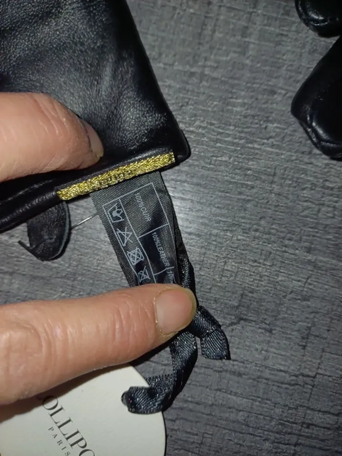 Gants 100% cuir neuf taille S/M - photo numéro 2