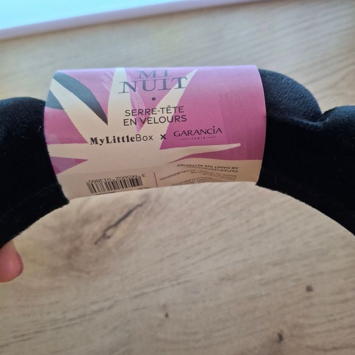 Serre tête en velours - photo numéro 2