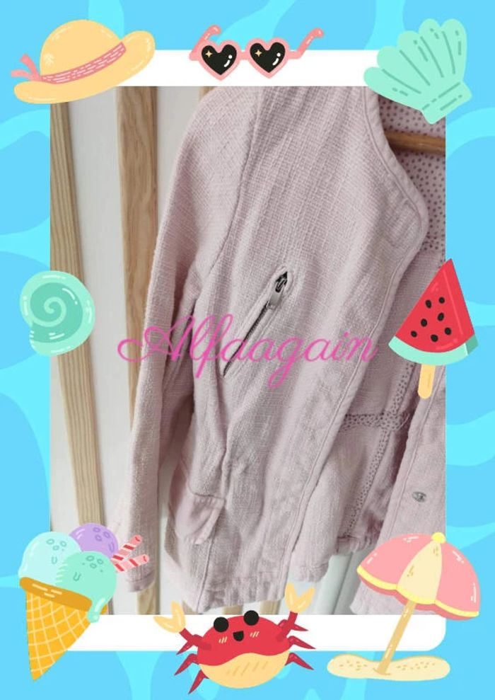 Veste rose Zara 6/7ans - photo numéro 3