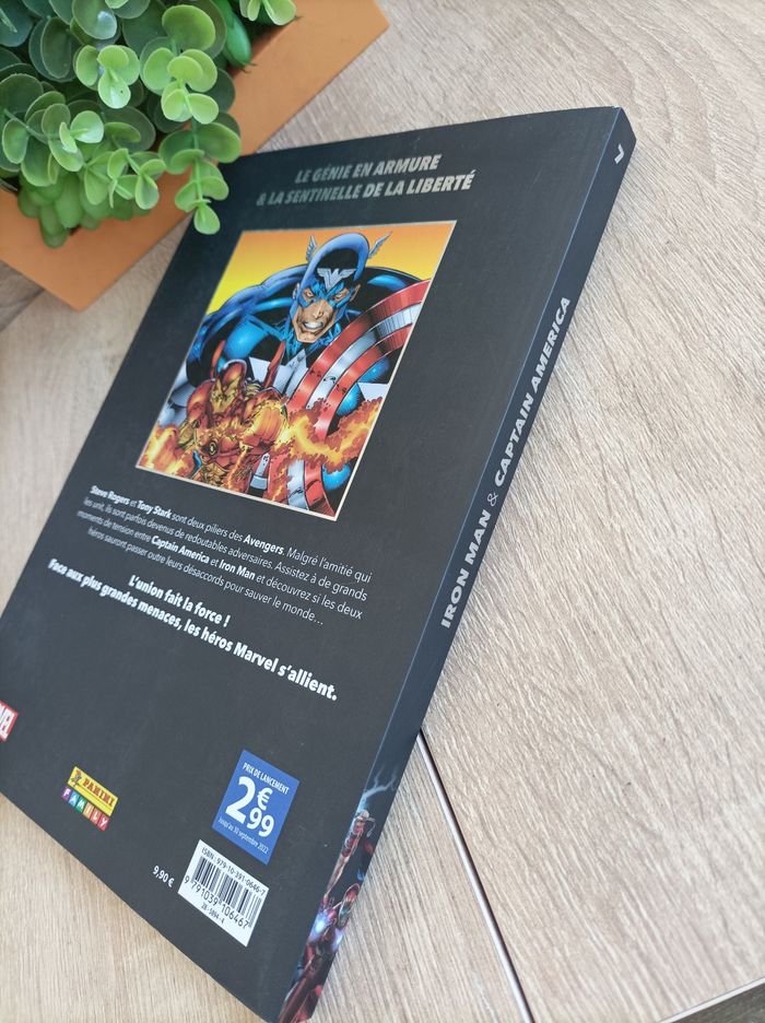Album comics Marvel Iron-man et Captain America Les grandes alliances - photo numéro 5