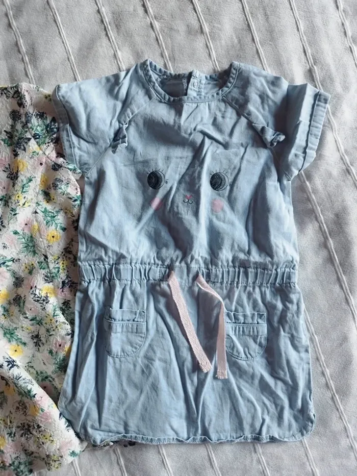 lot de 5 robes fille 18 mois - photo numéro 4