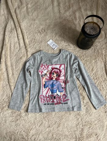 Tee shirt manche longue  neuf 6 ans