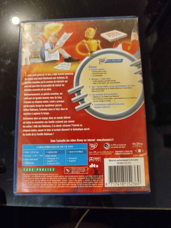 DVD bienvenue chez les Robinson - photo numéro 2