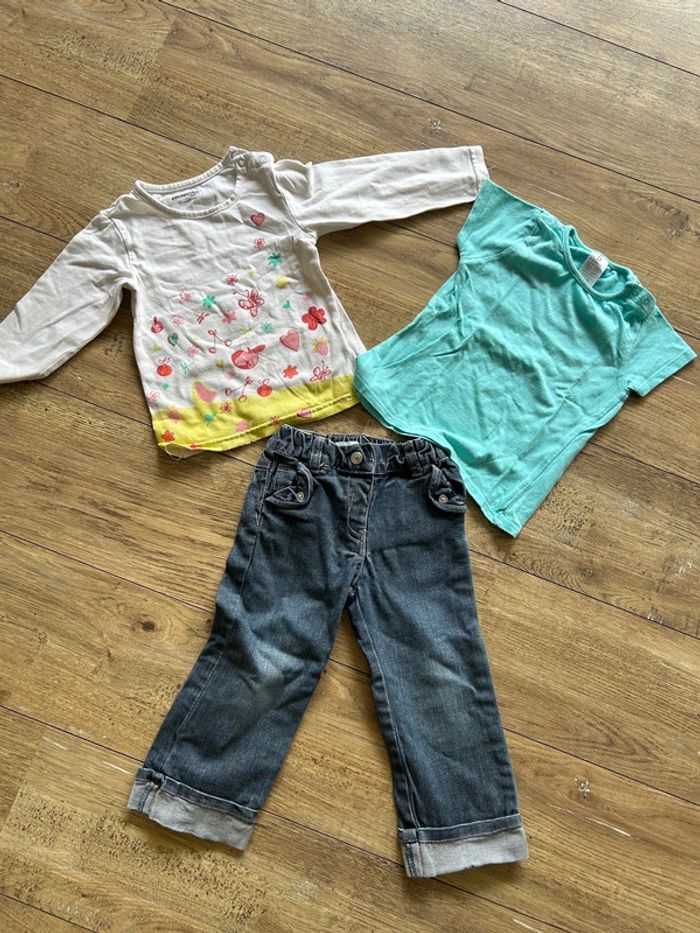 Lot vêtements fille 18 mois