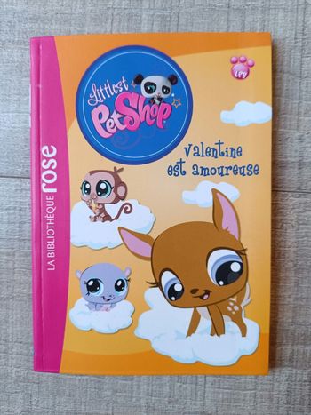 Livre littlest petshop valentine est Amoureusement