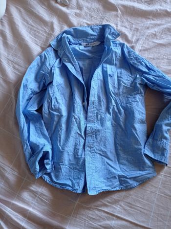Chemise bleue légere h&m