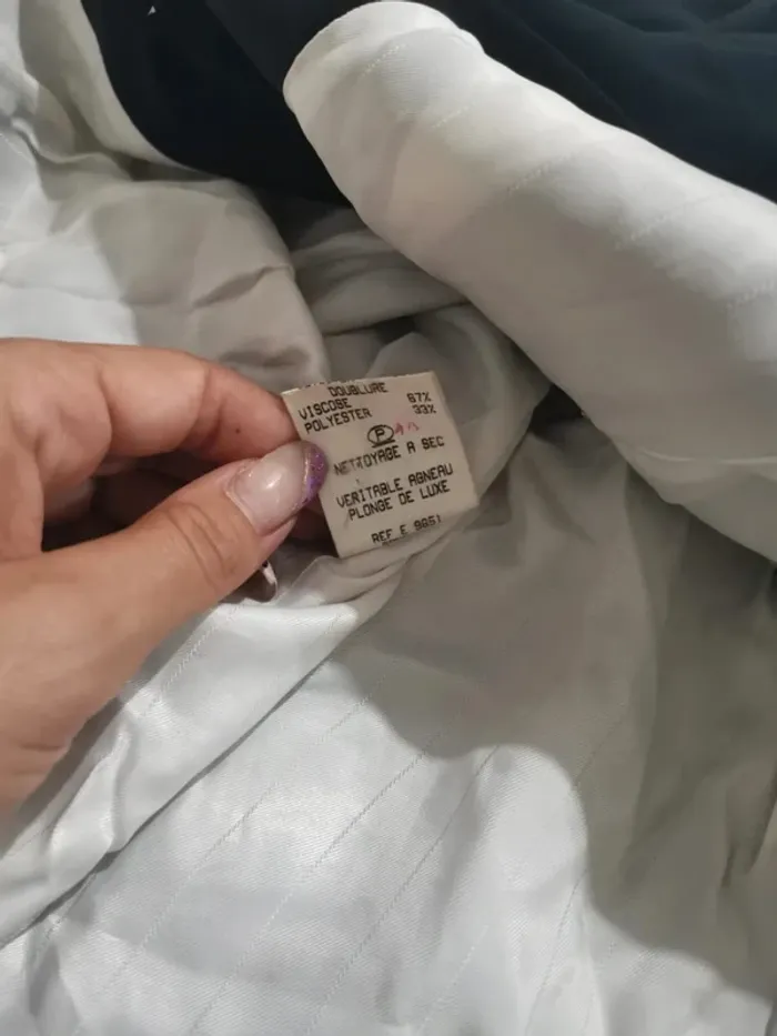 C60 blouse marine Absolu T3 - photo numéro 4