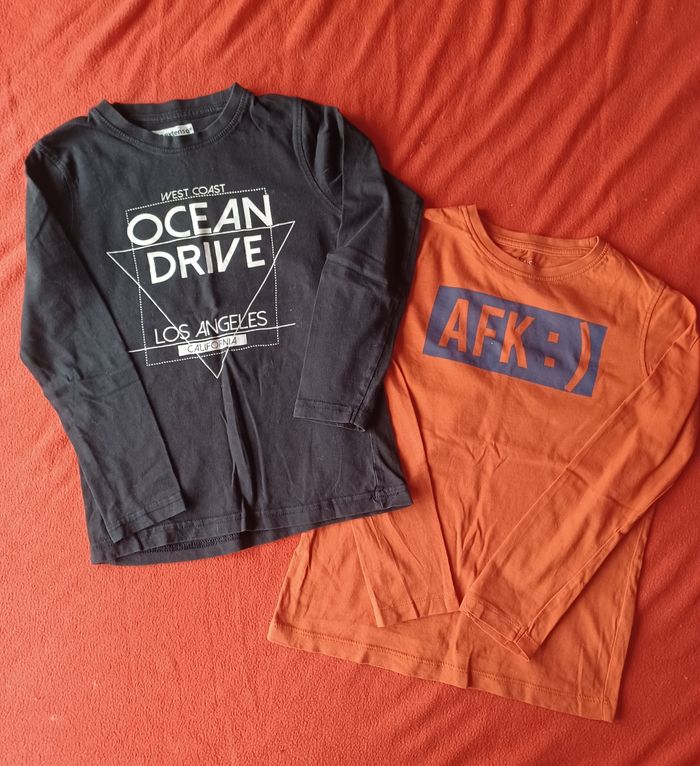 Lot t-shirts manches longues - photo numéro 2