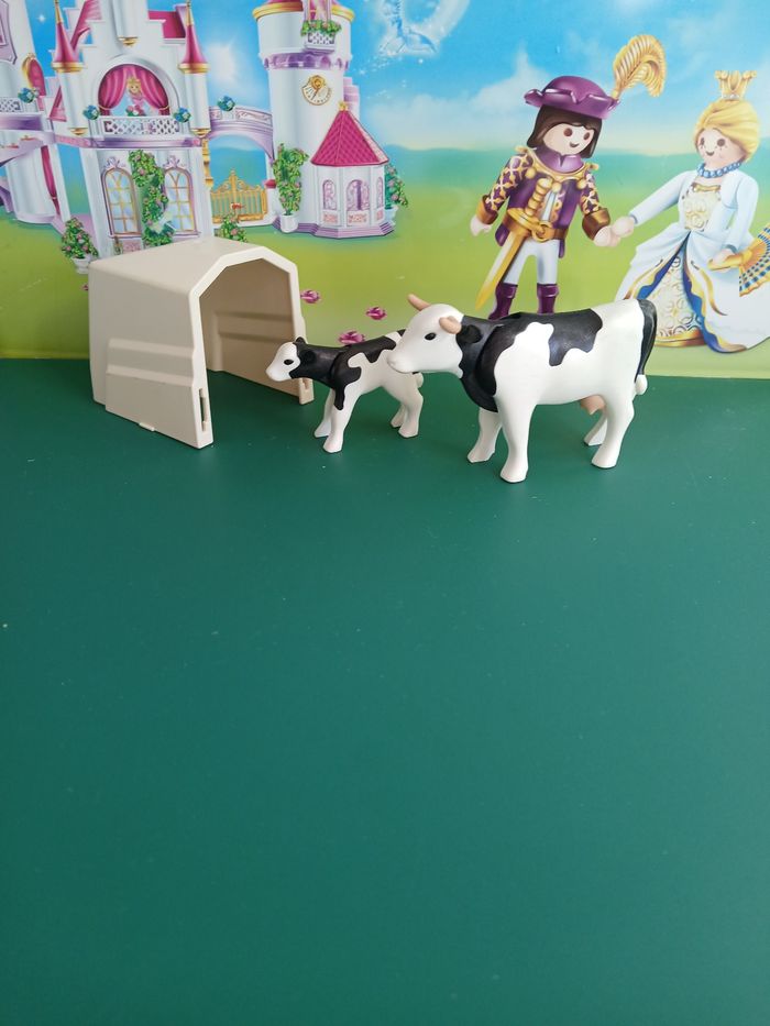 Playmobil vache et son veau - photo numéro 2