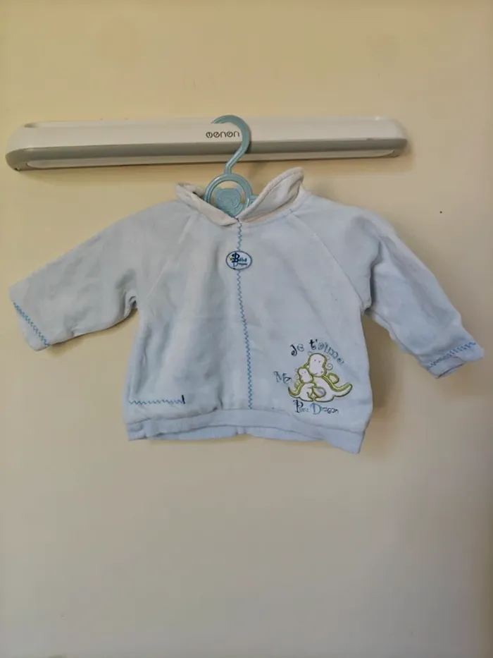 Gilet épais velours 3 mois