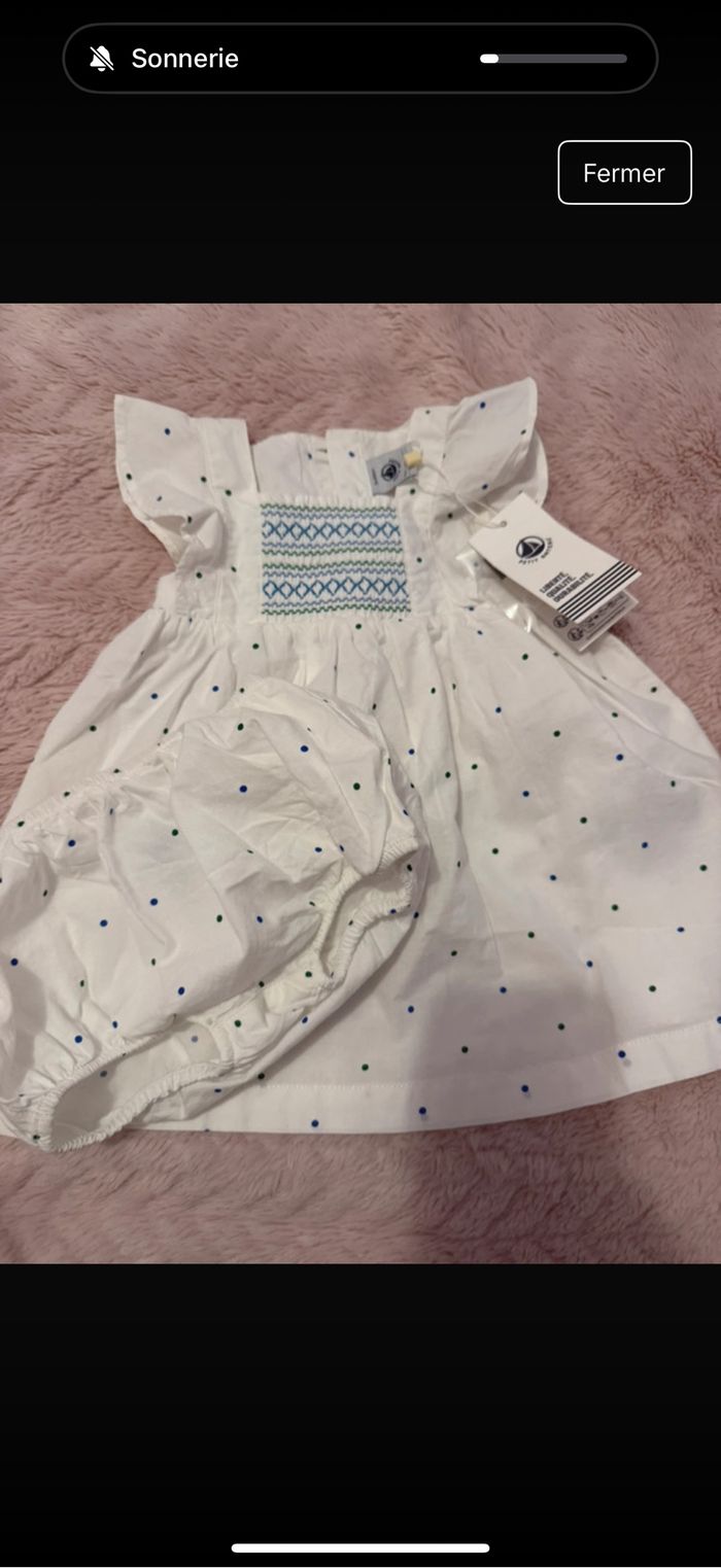 Lot 2 robes bébés filles