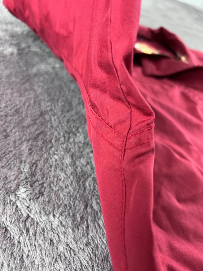 K-Way Golf Line Vintage Rouge Taille M – Imperméable Léger Rétro - photo numéro 17