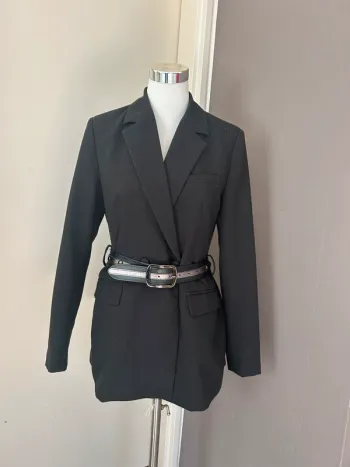 Nana Love, blazer, veste noire femme, taille L/40