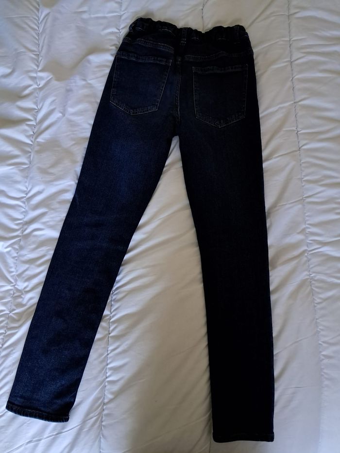 Jean  bleu foncé SKINNY  XS 14 ans - photo numéro 3