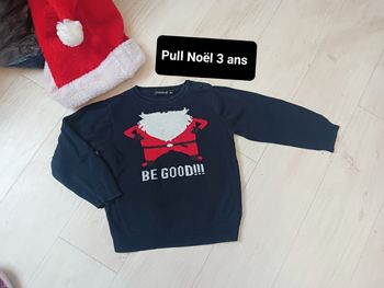 Pull garçon 3ans Noël