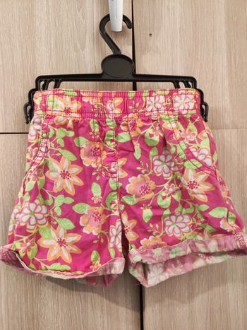 Short été rose imprimé fleuri Lupilu / 2 a 4 ans