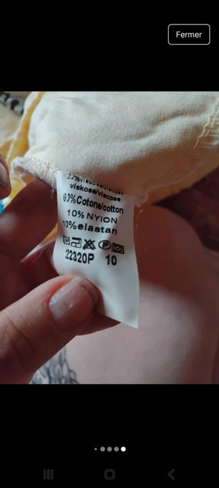 Pantalon effet usé - photo numéro 5