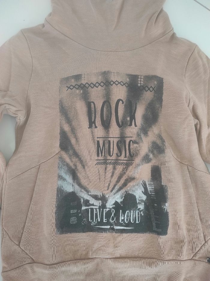 Sweat col montant IKKS garçon 12 ans ou 150 cm - photo numéro 4