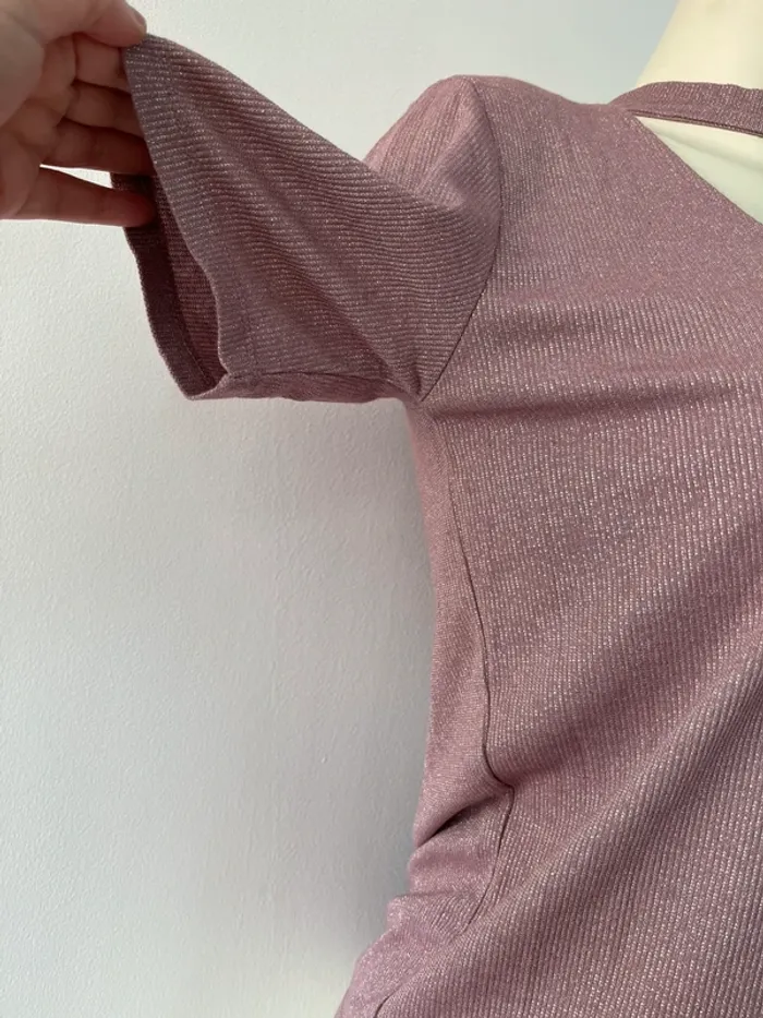 Tee shirt rose Lila - photo numéro 3