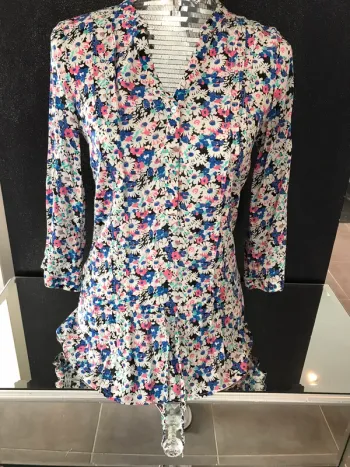 Tunique fleurie taille 38