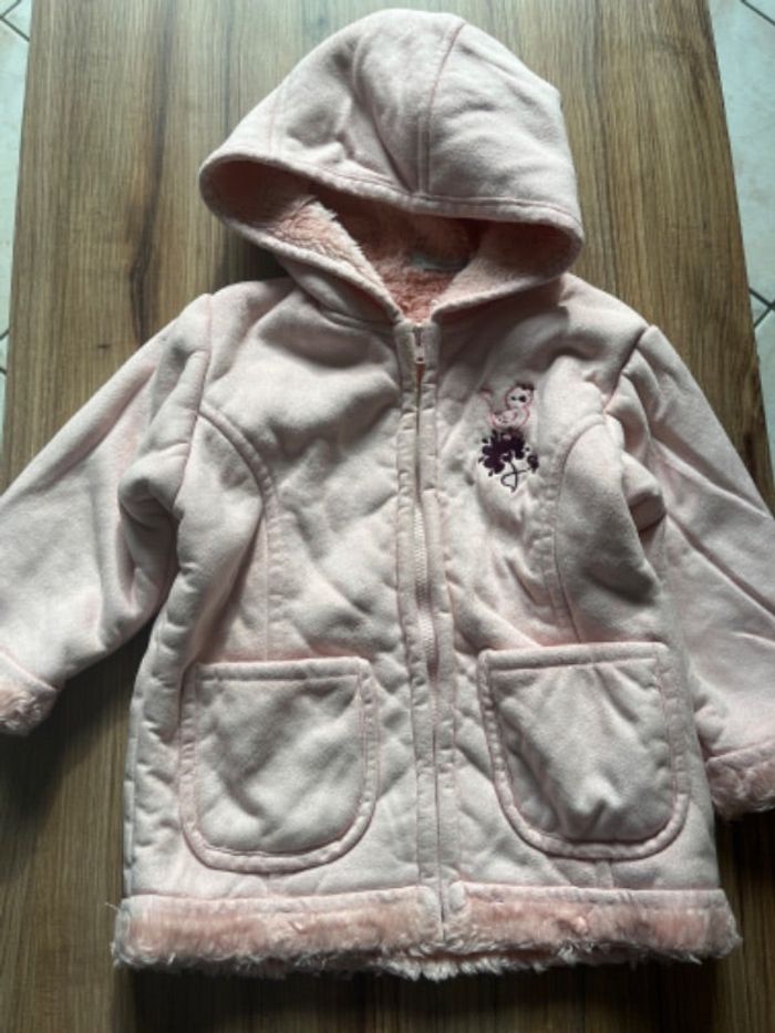 Manteau rose