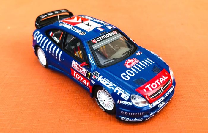 Voiture Citroën Xsara WRC Rallye Monte-Carlo 2006 Sébastien Loeb/Daniel Elena - photo numéro 3