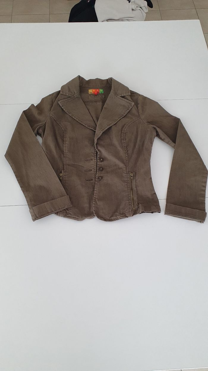 Veste kaki neuve Lulu Castagnette en s