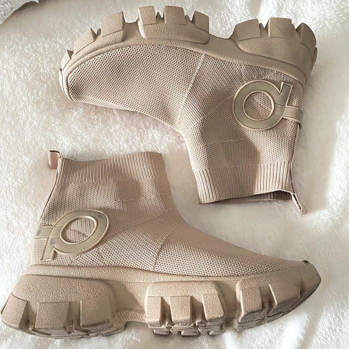 Bottines  Chaussettes Beige Pointure 36