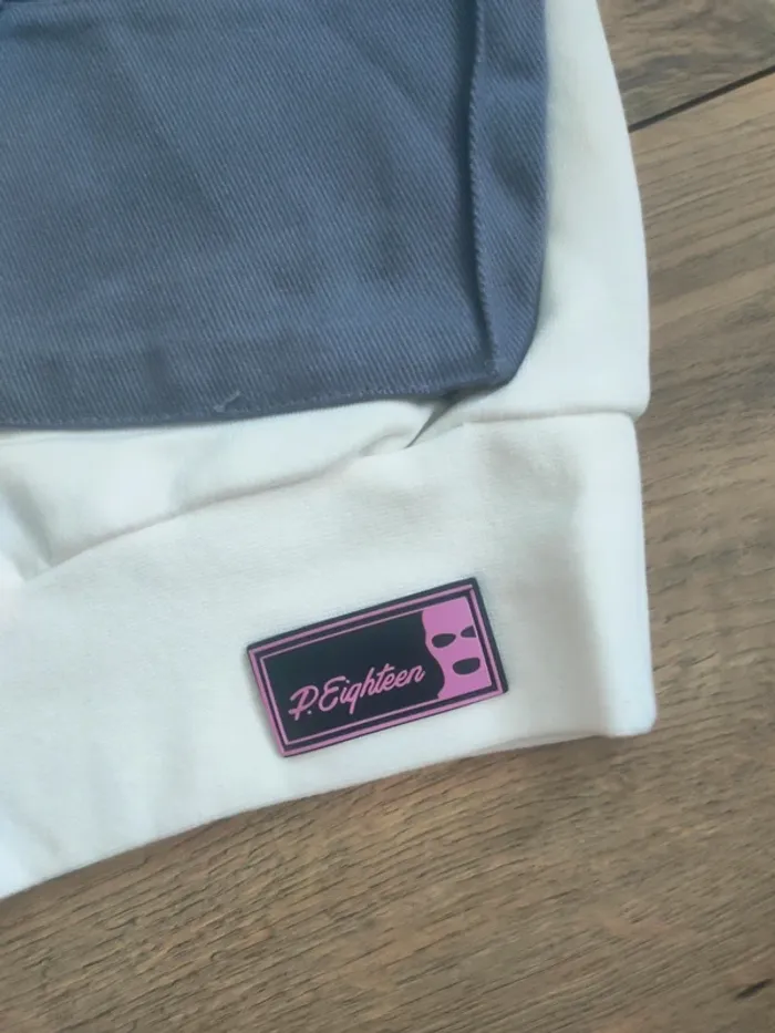 Pull sweat à capuche pour homme blanc L - photo numéro 2