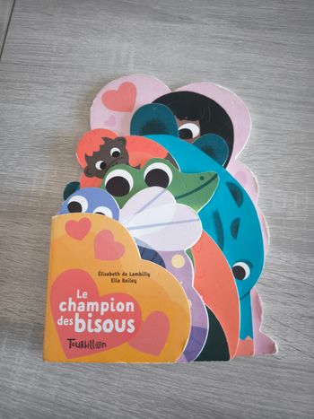 Livre le champion des bisous