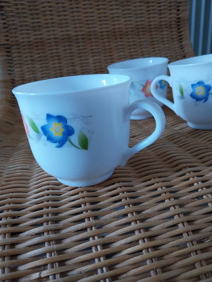 3 tasses à café moka vintage Arcopal - photo numéro 5