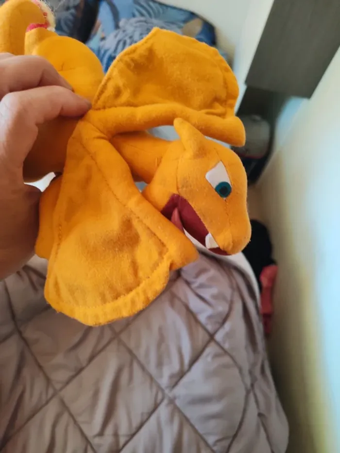 Peluche pokemon dracaufeu - photo numéro 8