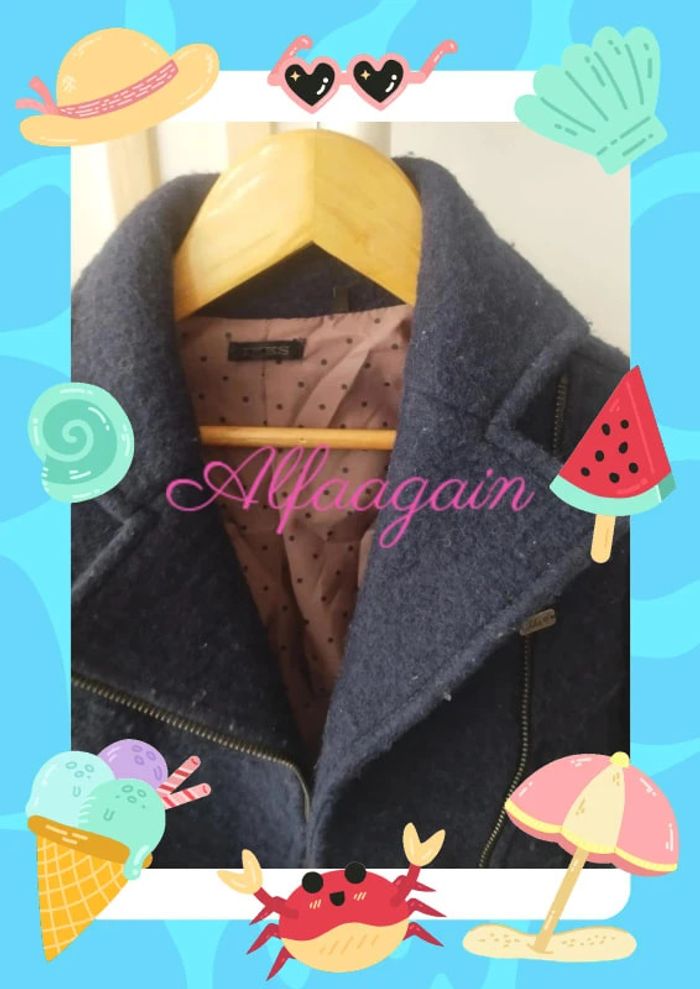 Manteau IKKS sequins bleu 6ans - photo numéro 4