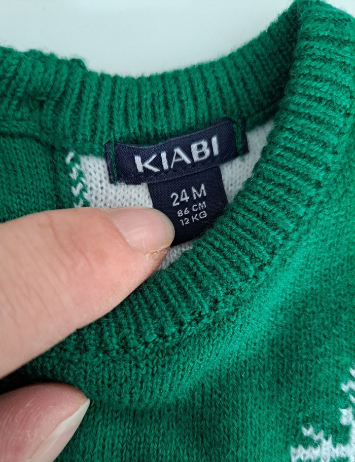 Robe pull de Noël Kiabi 24 mois neuve - photo numéro 4