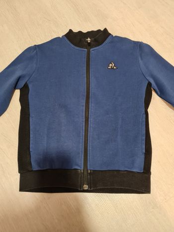Sweat zippé Le Coq Sportif 9 ans 