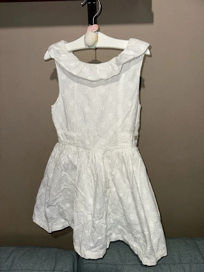 Robe blanche Fille 8 ans Sergent Major