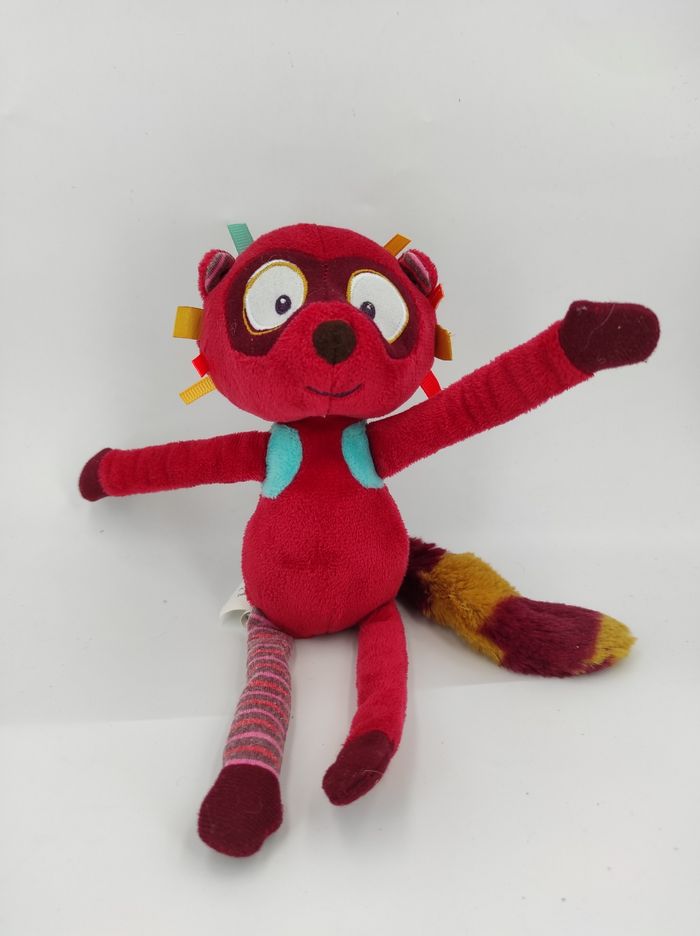 Doudou Georges Lémurien Lilliputiens 18 cm