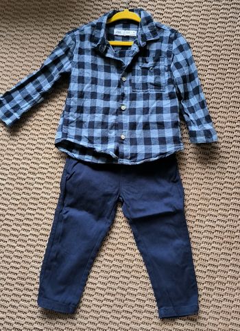 Lot chemise pantalon 18-24 mois