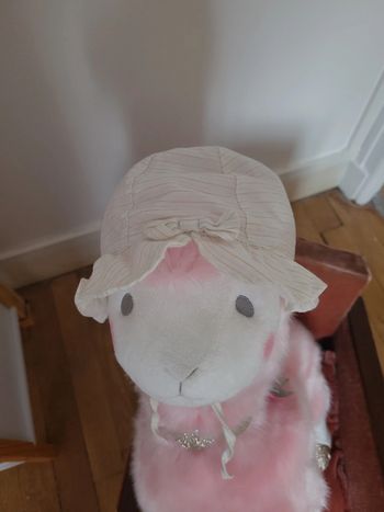 Chapeau bébé fille 45 cm