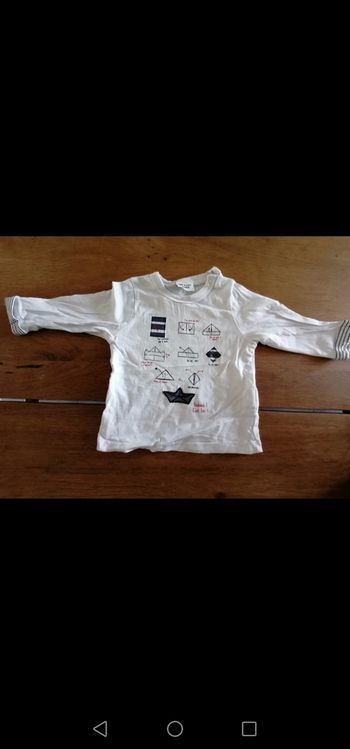 T-shirt manches longues 6 mois