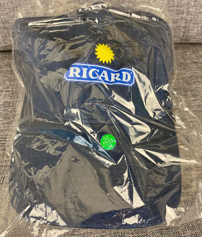 Casquette Ricard pastis Marine - Taille Unique ajustable NЕUF - photo numéro 5