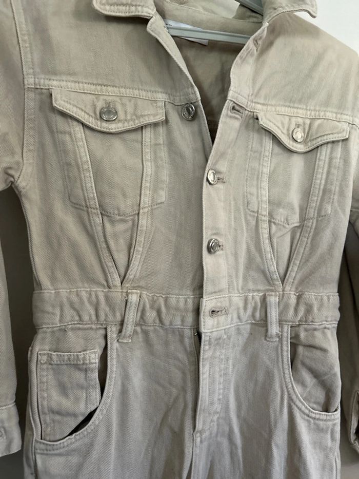 Combinaison en jean Zara - photo numéro 2