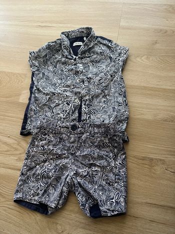 Ensemble IKKS polo short réversible