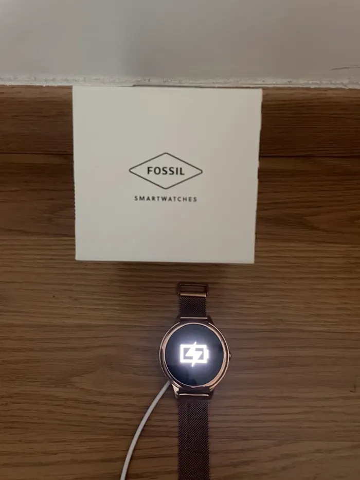 Montre connecté fossil rose gold - photo numéro 3