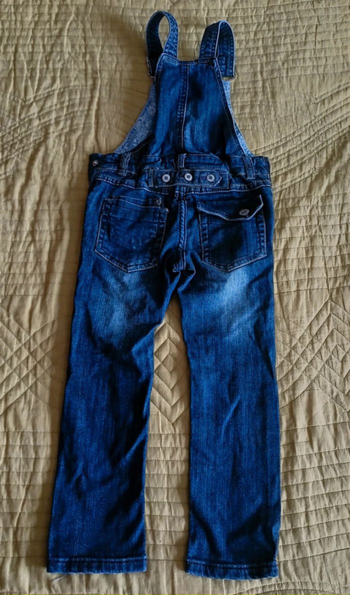 Salopette jean taille réglable 4 ans - photo numéro 3