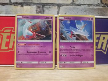 Cartes Pokemon Latias et Latios Promotionnelles